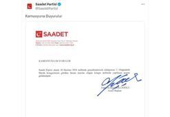Saadet Partisi'nin 30 Haziran'daki kongresi ertelendi
