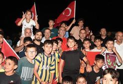 Türkiye'nin zaferi, Hatay'da depremzedelere büyük sevinç yaşattı