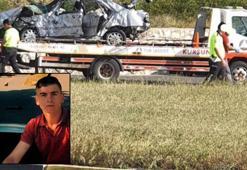 Kazada yaralanan Burak, 15 günlük yaşam mücadelesini kaybetti