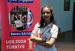 LGS birincisi Beren, yurt dışında bir şirkette CEO olmak istiyor