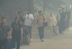 Bursa'da anız yangını, BUÜ kampüsünün de içinde olduğu ormana sıçradı