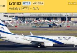 İsrail uçağı rahatsızlanan yolcu için Antalya'ya acil iniş yaptı