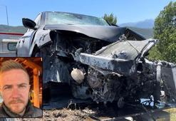 Bariyerlere çarpan otomobilde ölen sürücü, 1 gün önce oğluna sünnet düğünü yapmış