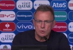 Ralf Rangnick: Beraberlik için yeterince vaktimiz vardı ama olmadı