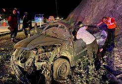 Otomobil takla attı: 1 ölü, 2 yaralı