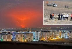 Diyarbakır-Mardin sınırındaki yangının çıkış noktasında 7 kişilik bilirkişi heyeti inceleme yaptı