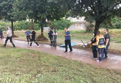 Nilüfer Çayı'nda sürüklenen cesette 'platin' detayı