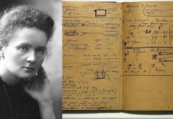 Marie Curie ölüm yıl dönümünde ‘radyasyon saçan’ laboratuvar defteriyle anıldı