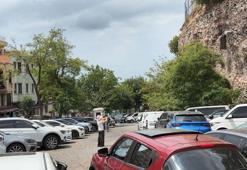 Sultanahmet ve Kadıköy'deki tarihi Roma eserlerinin önü otopark oldu