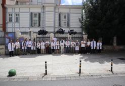 Görev yaptığı hastanede öldürülen Dr. Ekrem Karakaya, anıldı