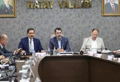 Bakan Kurum, Hatay'da