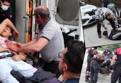Bıçaklı kavgada 14 yaşındaki çocuk yaralandı, 17 yaşındaki şüpheli ile 3 arkadaşı yakalandı
