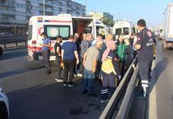 Küçükçekmece'de yol tartışması zincirleme kazayı getirdi: 13 yaralı