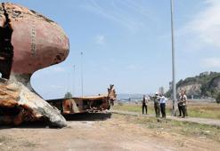 7 mürettebatı kayıp olan batık ‘Kafkametler’ gemisinin 200 tonluk yaşam mahalli çıkarıldı