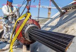 Akkuyu NGS'nı̇n 1’inci ünı̇tesı̇nde muhafaza öngerme sı̇stemı̇nı̇n montajı tamamlandı