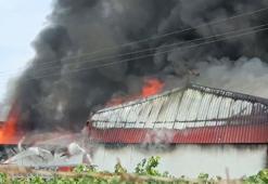 İznik’teki soğuk hava deposunda yangın kontrol altında