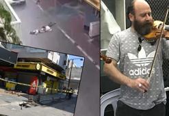 İzmir’de sağanak sırasında sokakta 2 kişinin elektrik akımına kapıldığı alanda inceleme