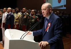 Cumhurbaşkanı Erdoğan MSÜ Komuta ve Kurmay Eğitimi mezuniyet törenine katıldı
