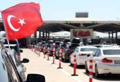 Gurbetçiler, Kapıkule'de yoğunluk oluşturdu