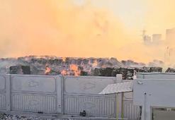 Aydın'da kağıt fabrikasındaki yangın 4'üncü gününde
