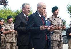 Bahçeli'den, 15 Temmuz'da bombalanan Özel Harekat Başkanlığı'na ziyaret