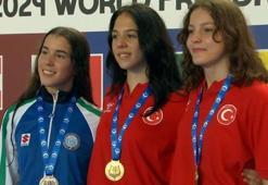 Türk yüzücülerden rekorlarla gelen şampiyonluklar