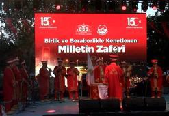 Saraçhane’de '15 Temmuz Demokrasi ve Milli Birlik Günü' programı düzenlendi