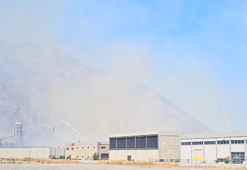 Aydın'da kağıt fabrikasındaki yangın 5'inci gününde