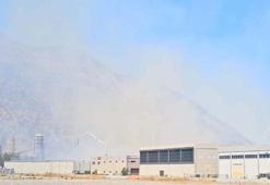 Aydın'da kağıt fabrikasındaki yangın 6'ncı günde kontrol altında