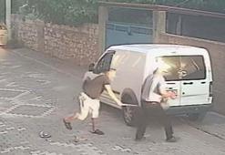 İzmir'de bayat ekmek topladığı için darp edildi, o anlar kamera