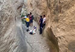 Kayseri’de kanyonda yürüyüş yaparken yaralanan İtalyan turist 1.5 saatte kurtarıldı