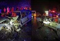 Isparta'da otomobiller çarpıştı: 2'si çocuk 3 ölü, 10 yaralı