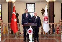 Bakanlar Güler ve Kurum bir araya geldi