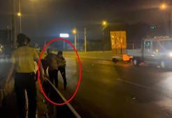 Polisi görünce aracını bırakıp kaçtı, yakalanınca alkolmetreye üflemeyi reddetti