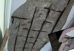 Güngören'de tedirgin eden görüntü: Tavan betonu döküldü midye kabukları ortaya çıktı