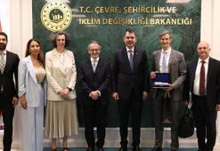 Bakan Kurum, EBRD Başkan Yardımcısı Patrone ile görüştü
