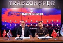 Trabzonspor'da yeni transfer Draguş için imza töreni düzenlendi