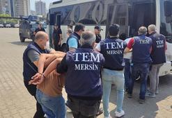 Mersin'de örgüt marşıyla halay çekip slogan atan 9 kişi adliyede