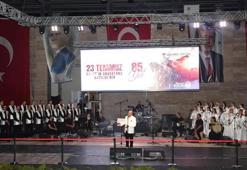 Antakya Medeniyetler Korosu'ndan 85'inci yıl konseri