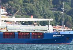 Boğazda makine arızası yaptı; demirleme sahasına çekildi