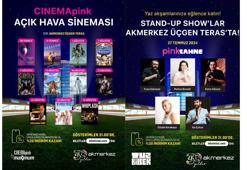 Akmerkez Üçgen Teras'ta yaz etkinlikleri