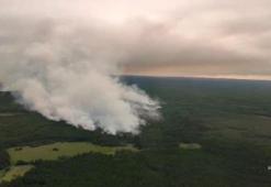 Rusya’nın Yakutistan Cumhuriyeti’nde orman yangını