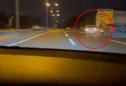 Eyüpsultan'da hafriyat kamyonuyla tehlikeli inatlaşma