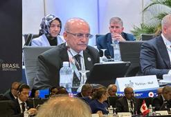 Bakan Şimşek, G20 Brasil 2024'te konuştu