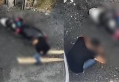 Küçükçekmece'de sokak ortasında güpegündüz uyuşturucu kullandı