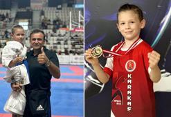 Türkiye üçüncüsü 8 yaşındaki karateci Enes, beyin tümörü nedeniyle hayatını kaybetti