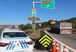 Bolu Dağı Tüneli'nin İstanbul yönü kapatıldı