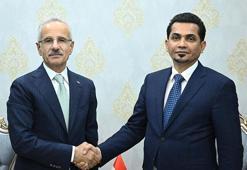 Ulaştırma Bakanı Uraloğlu, Iraklı mevkidaşı Sadavi ile görüştü
