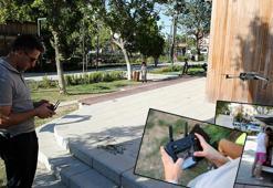 Sürücüler, dronla görüntülendiklerini görünce cezaya itirazdan vazgeçti