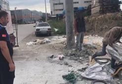 Zabıta, çevreyi kirleten hurdacılara önce temizlik yaptırdı sonra ceza kesti